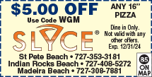 Special Coupon Offer for Slyce Pizza Bar